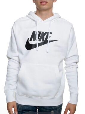 Men’s Nike Sportswear Club Fleece Graphic Pullover Hoodie, size Small